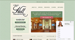 Desktop Screenshot of carlwhall.com